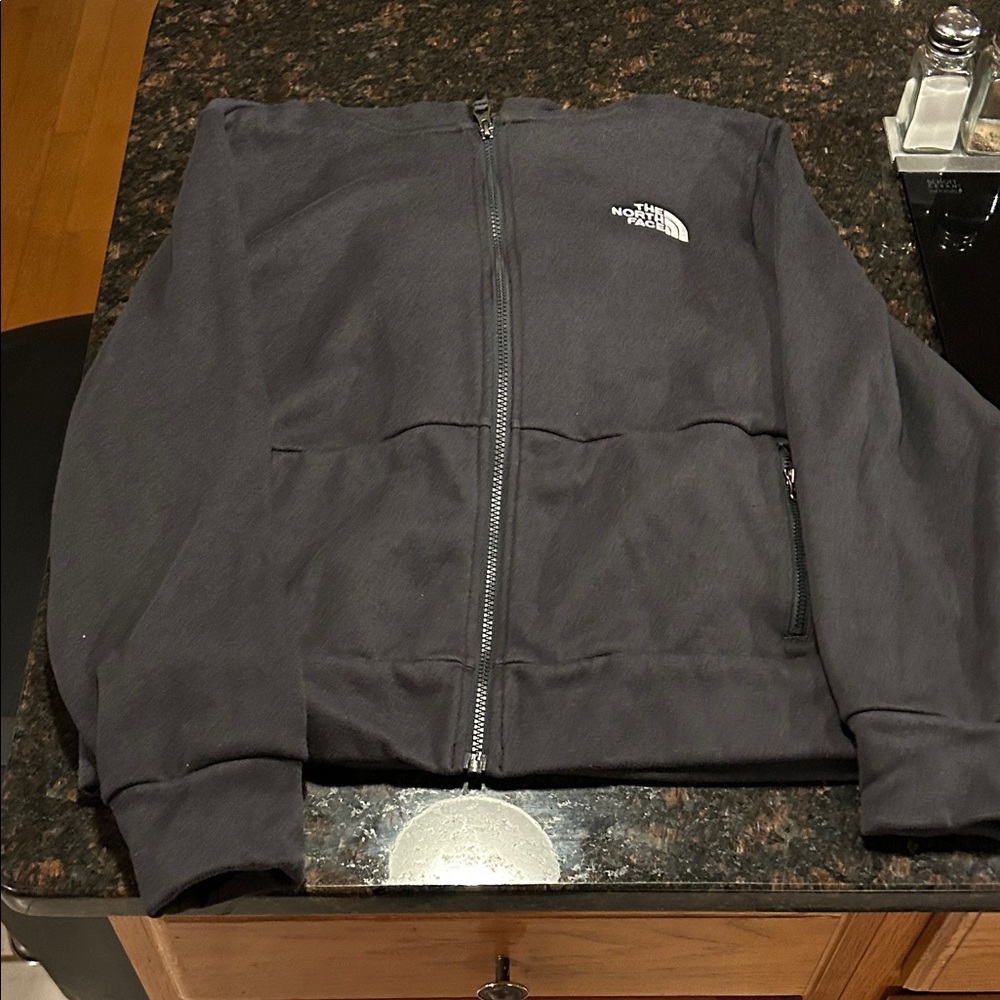 The North Face Charcoal Full-Zip Jacket